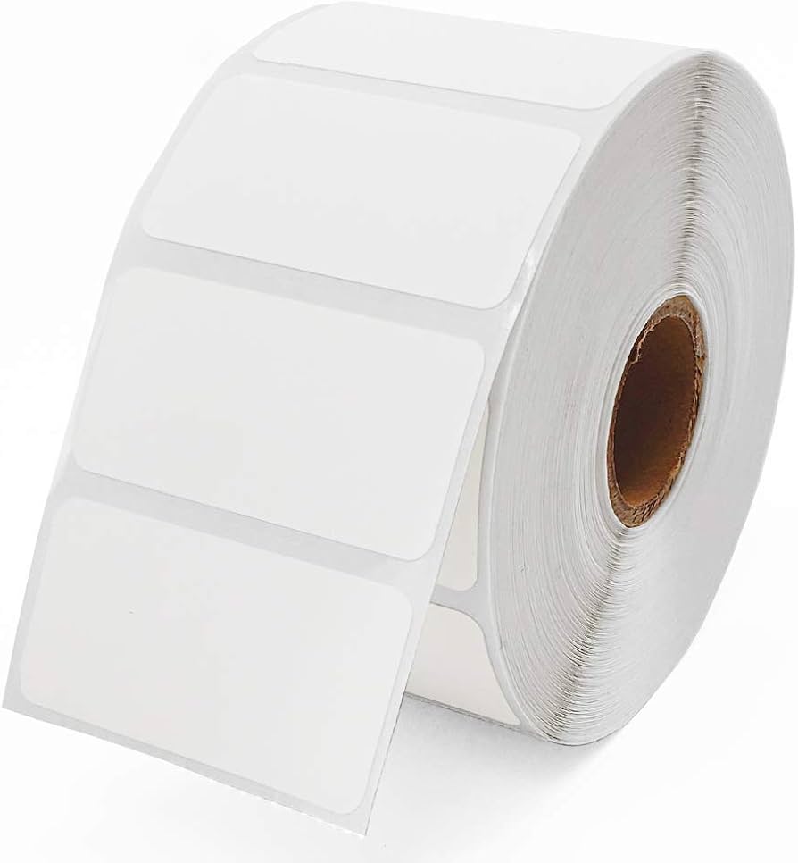 Dispositivo ETIQUETA TERMOTRANFER BLANCA 2.4x1.3 cm, 20.000et/Roll