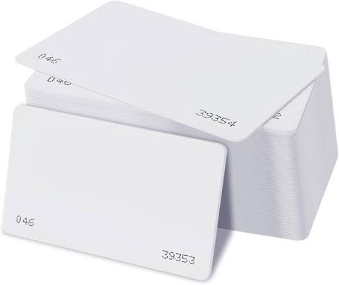Dispositivo TARJETA HID IMPRIMIBLE CR80, BLANCA