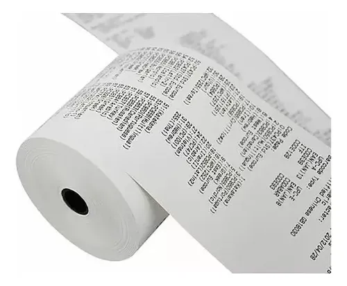 Dispositivo ROLLOTERMICO 79X70 55gr/ IMPRESO LOGO EN NEGRO