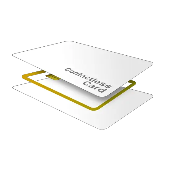 Dispositivo TARJETA PVC BLANCA CR80 13.56Mhz 1K, ISO14443