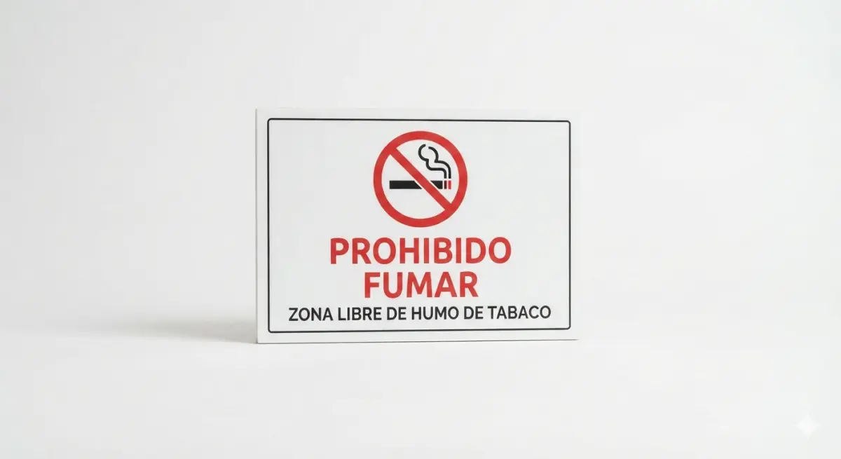Dispositivo SEÑALETICA EN SINTRA 3mm, VINIL ADHESIVO LAMINADO 30x20cm