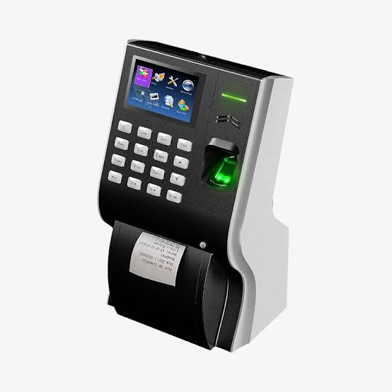 Dispositivo Terminal Biometrica IP con Impresora Integrada